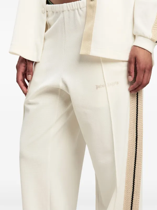 Cream track pants womens hotsell