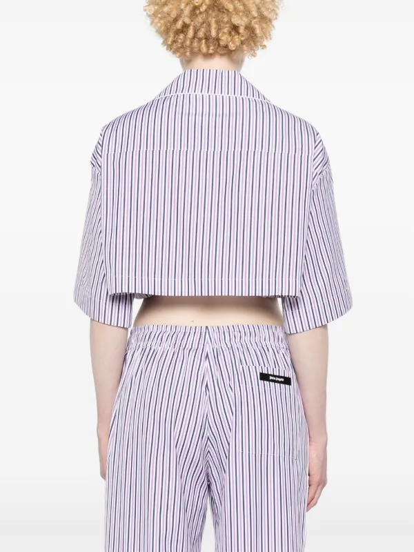 PALM ANGELS ロコフリントショトスリフTシャツ 【関税込】 Palm Angels ロゴ Tシャツ | グレー | FARFETCH JP