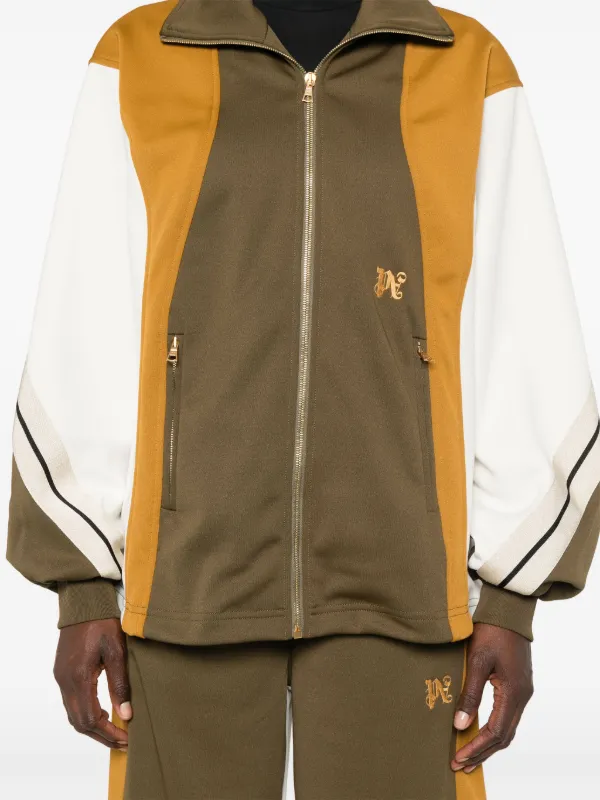 Palm Angels モノグラム トラックジャケット | ブラウン | FARFETCH JP