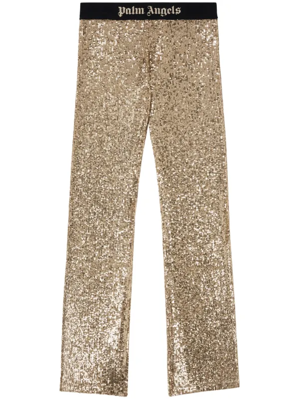 パンツ PALM ANGELS FLARE FIT PANTS WITH SEQUINS 23074541_54065760_600.jpg
