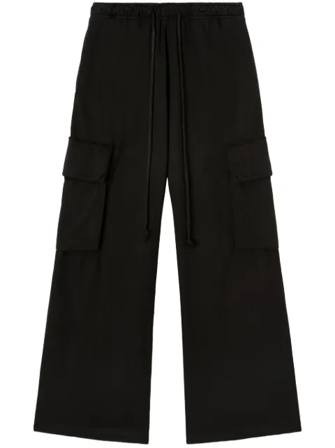 Palm Angels wide-leg cotton cargo trousers 