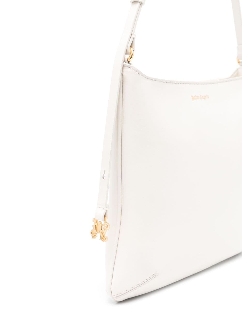 Shop Palm Angels Large Giorgina Shoulder Bag In Neutrals