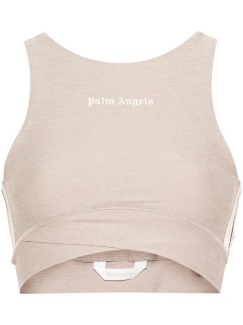 Palm Angels side-stripe track top