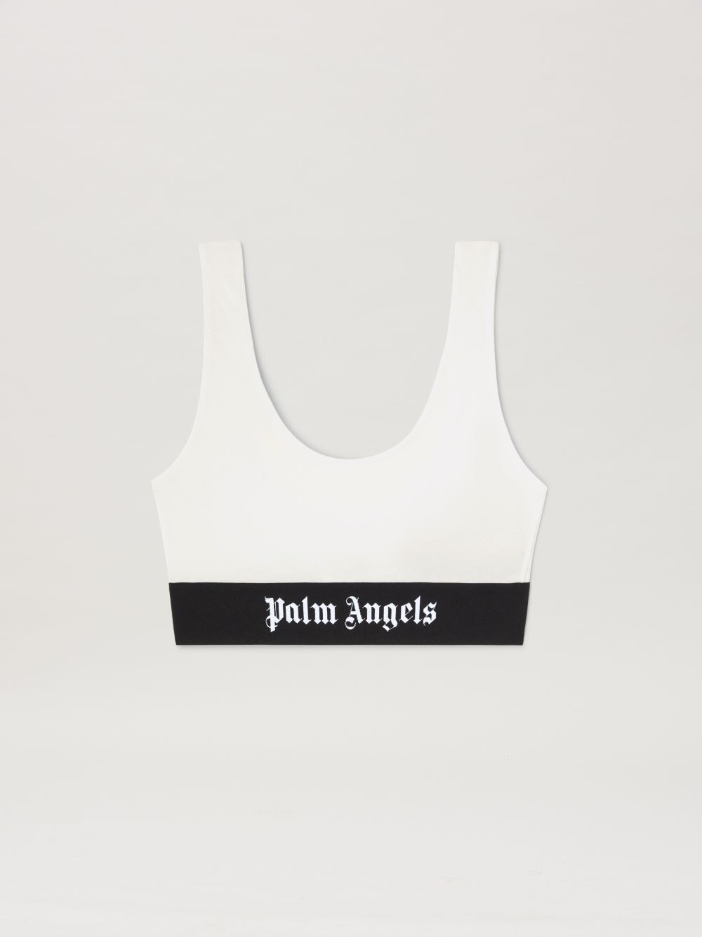 Palm Angels Classico Logo Bralette In White