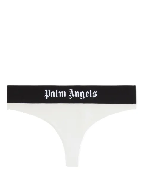 Palm Angels culotte à taille à logo