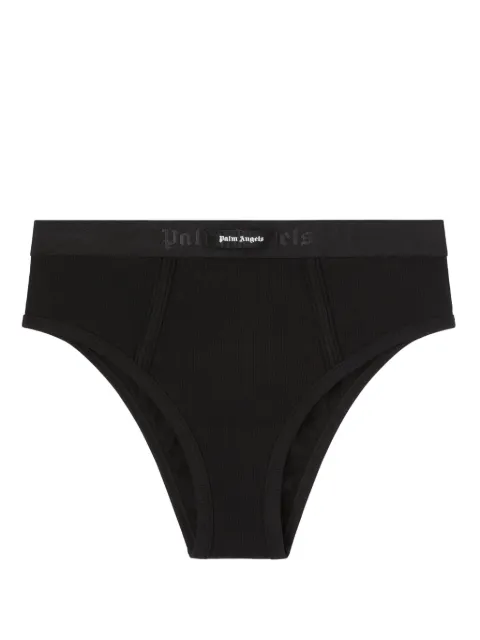 Palm Angels culotte à taille haute