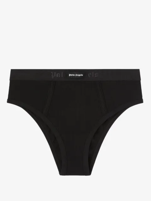 Palm Angels culotte à taille haute
