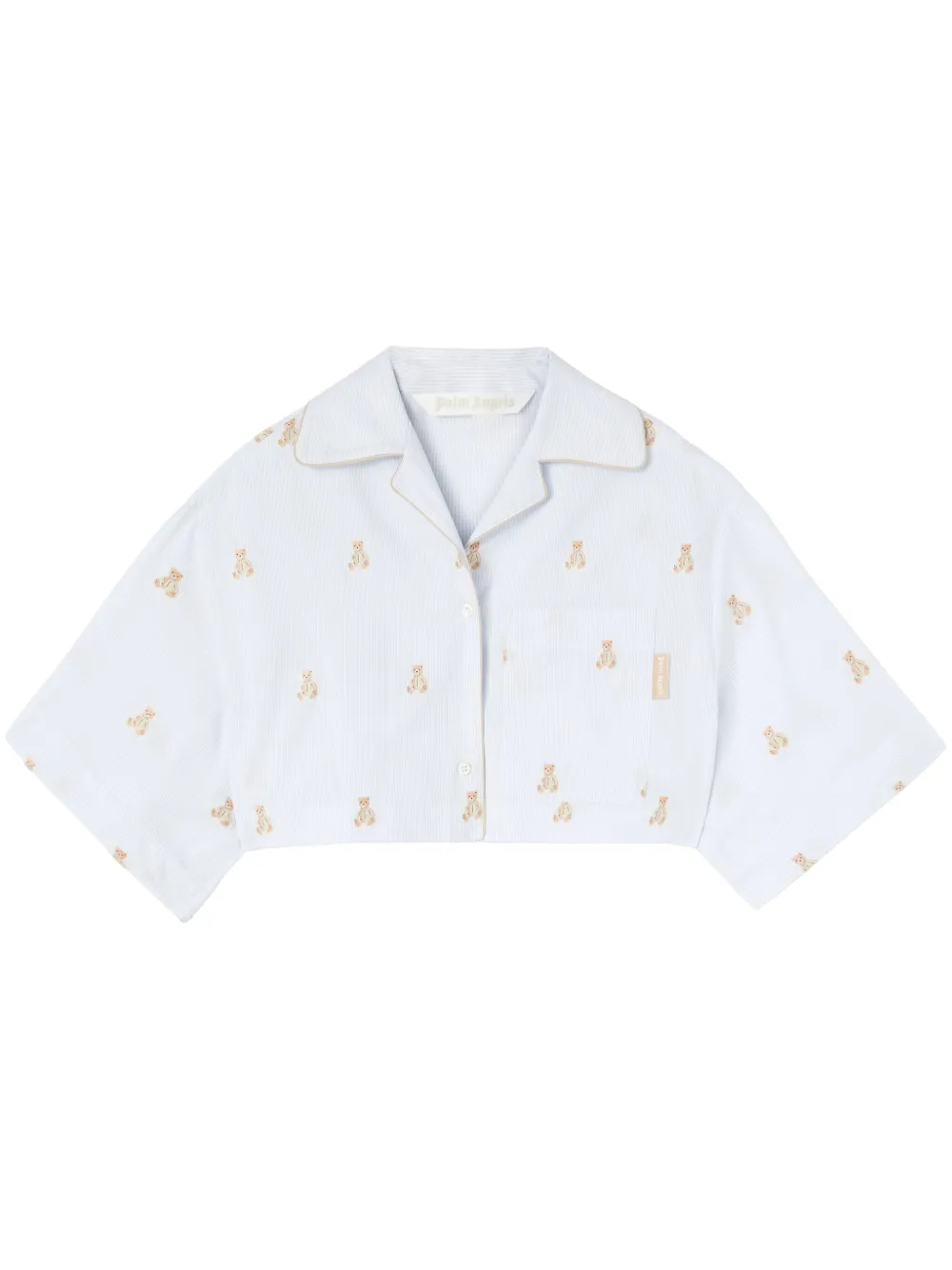Palm Angels Bear In Mind blouse Blauw