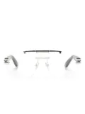 Philipp Plein Eyewear navigator-frame glasses - Black