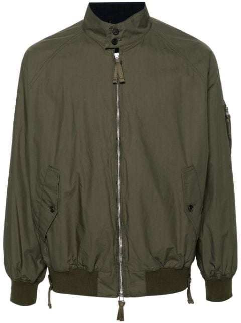 Comme Des Garçons zip-up cotton bomber jacket