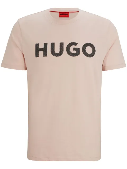 HUGO logo-print cotton T-shirt