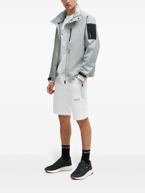 BOSS Leather low-top Sneakers | Black | FARFETCH ZA