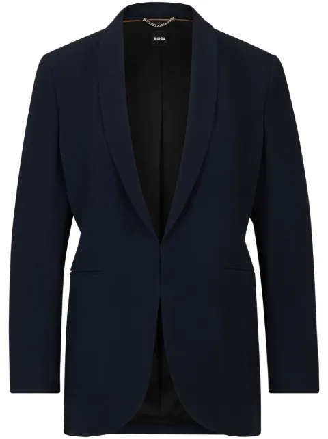 BOSS Jirea single-breasted blazer