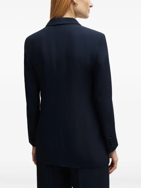 BOSS Jirea single-breasted Blazer | Blue | FARFETCH