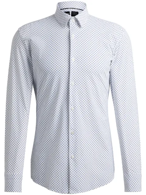 BOSS Camisa com padronagem geométrica