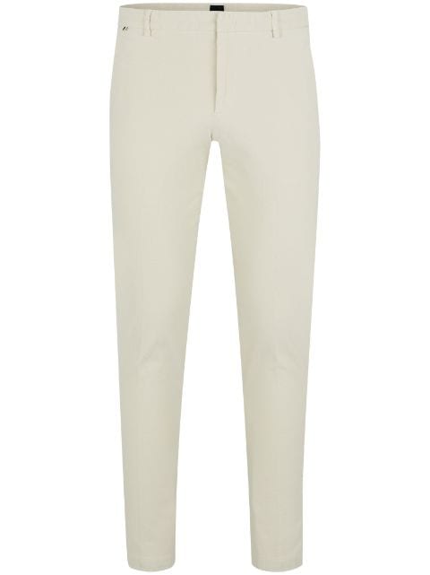 BOSS mid-rise slim-fit chinos