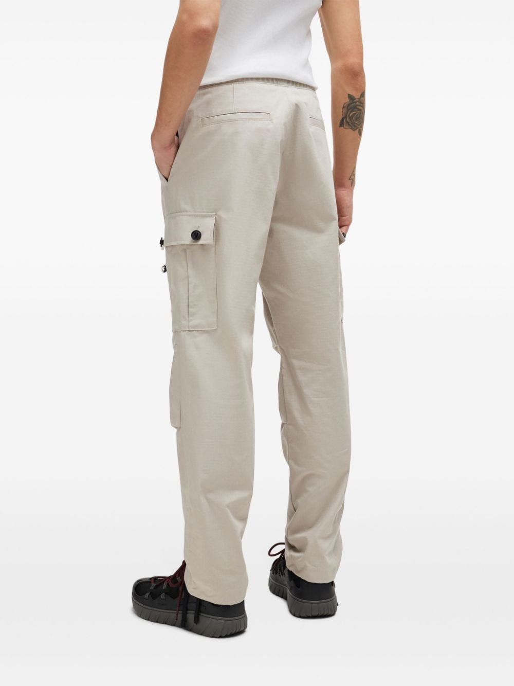 HUGO Cargo broek Grijs