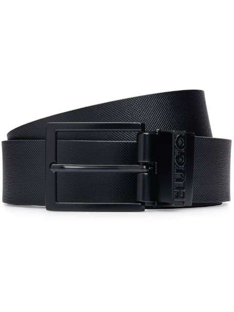 HUGO buckled leather belt