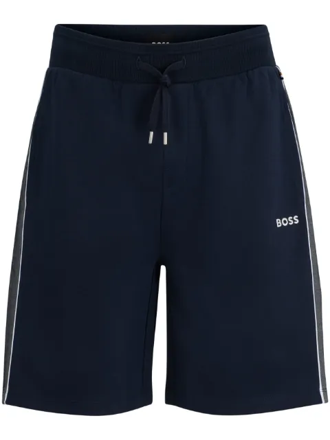 BOSS shorts deportivos con logo bordado