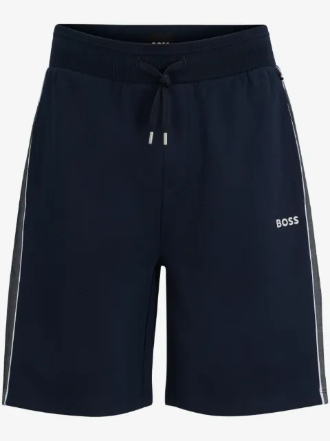 BOSS shorts deportivos con logo bordado