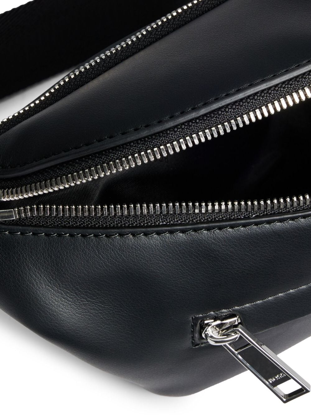 Shop Hugo Boss Faux-leather Belt Bag In Black