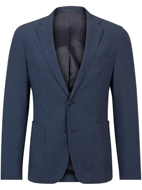 BOSS Blazer com abotoamento simples