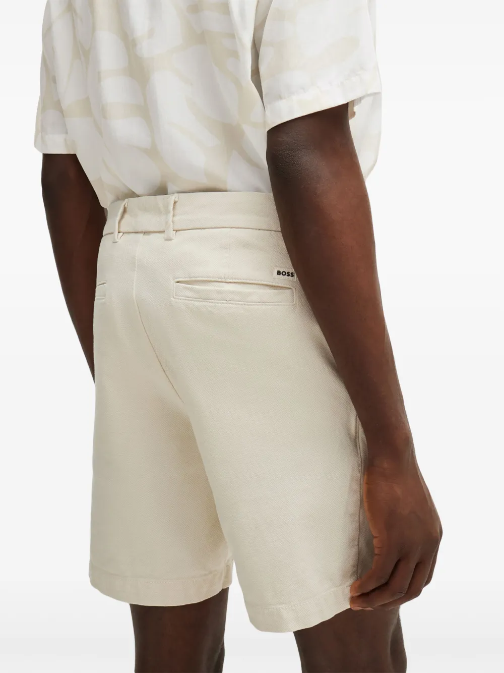 BOSS Chino shorts Beige