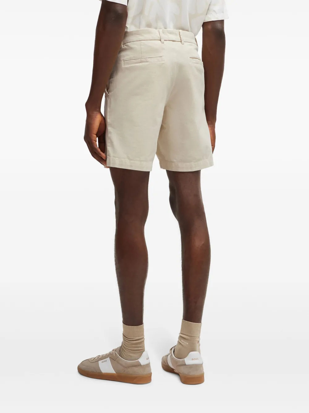 BOSS Chino shorts Beige