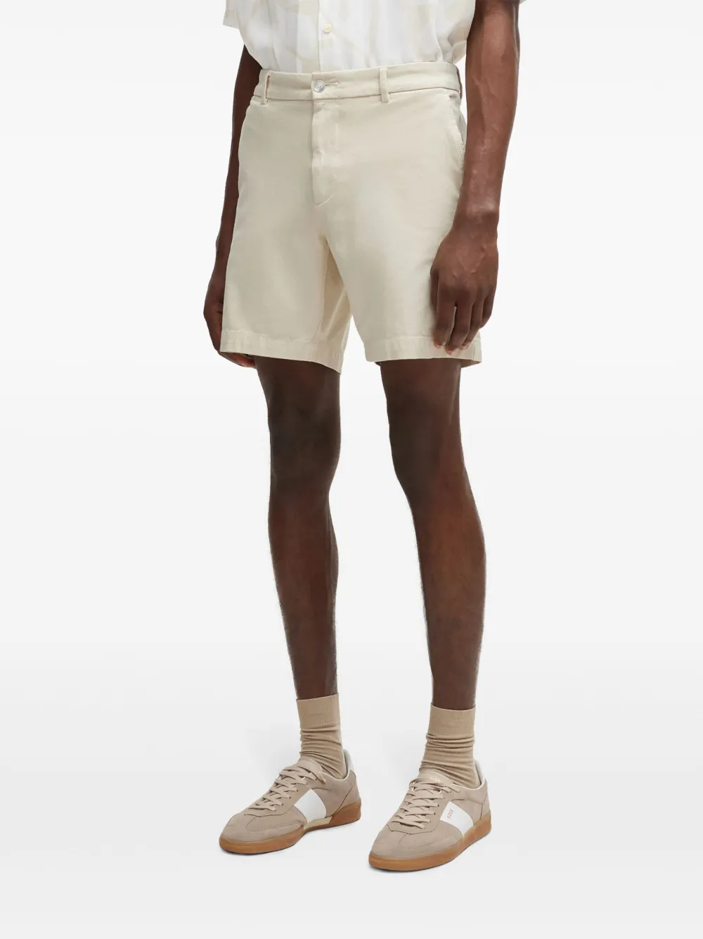 BOSS Chino shorts Beige