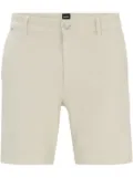 BOSS stretch-cotton chino shorts - Neutrals