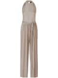 BOSS plissé-effect sleeveless jumpsuit - Neutrals