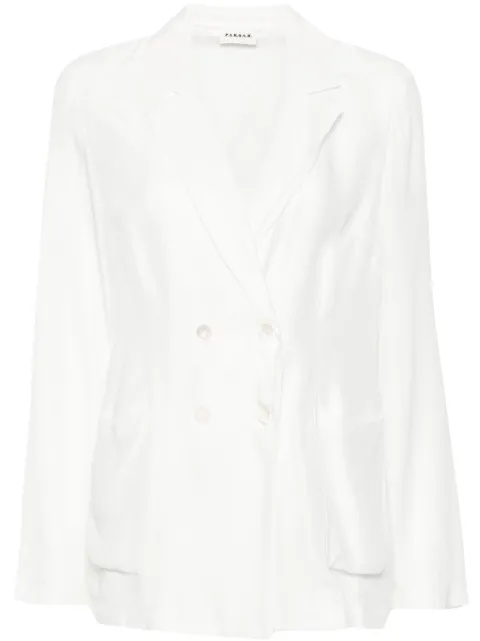 P.A.R.O.S.H. Sofia double-breasted silk blazer