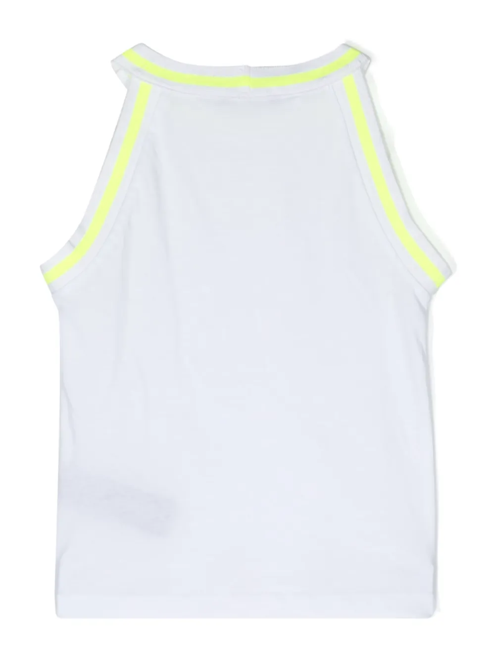 Balmain Kids Tanktop met logoprint - Wit