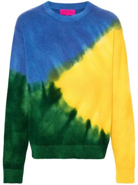 The Elder Statesman Gradient Simple cashmere jumper