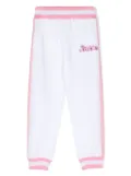 Monnalisa x Barbie jersey track pants - White