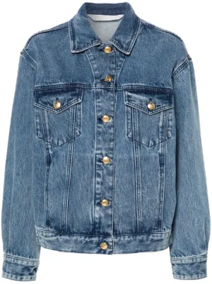 Palm Angels クロップド デニム ジャケット PalmAngelsパームエンジェルス パリ クロップドデニムジャケット