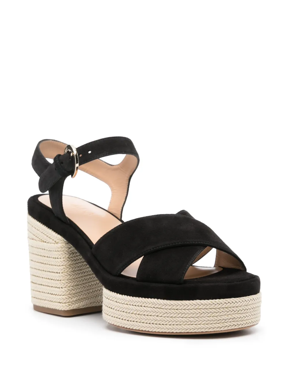 Shop Chloé Odina 100mm Sandals In Black