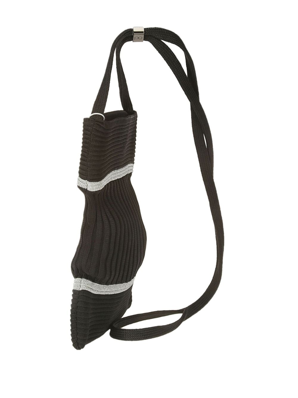 Shop Cfcl Ribbed-knit Shoulder Strap In Schwarz