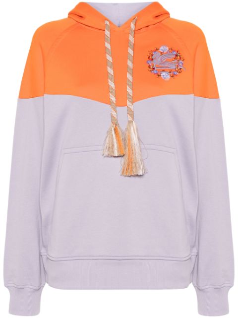 ETRO Pegaso-motif cotton hoodie Women