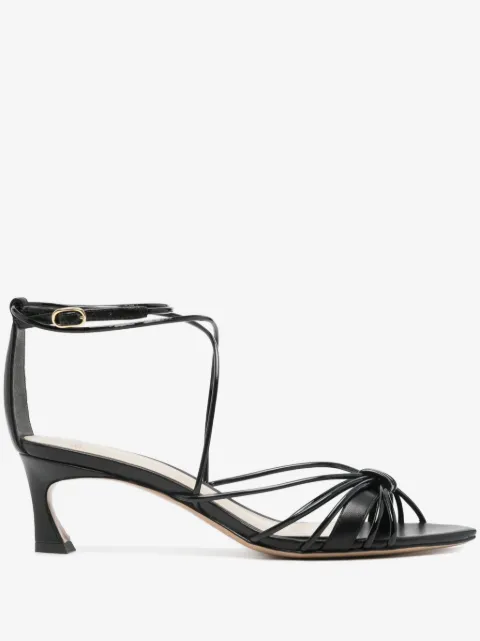 Alexandre Birman Malena 皮质中跟凉鞋