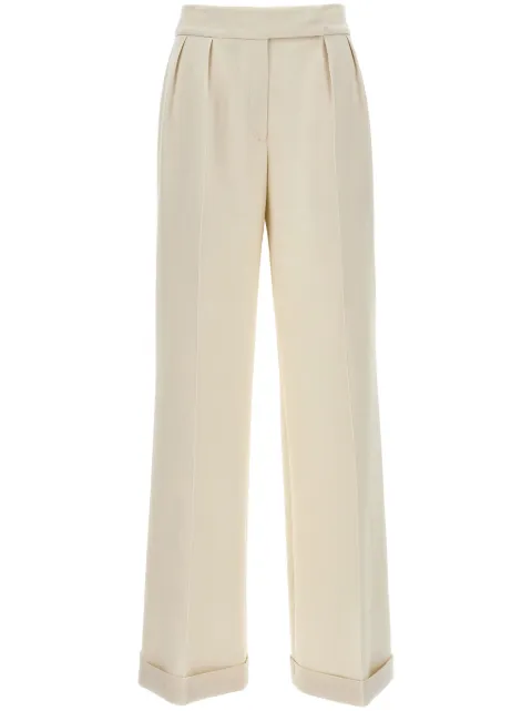 Kiton pantalones palazzo de vestir
