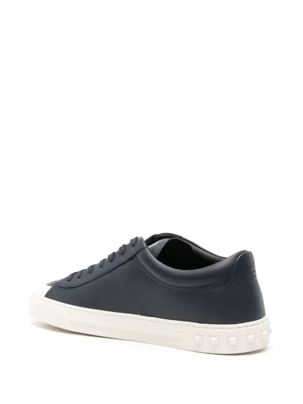 ★【VALENTINO】★CITYPLANET レザー スニーカー★ Valentino Garavani Cityplanet レザースニーカー | ブルー