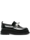 Simone Rocha Heart Toe Platform loafers - Black