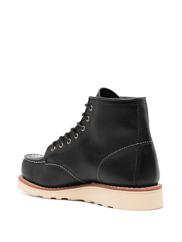 RED WING SHOES ブラックレザーブーツ Red Wing Shoes レザーブーツ | ブラック | FARFETCH JP