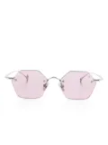 Eyepetizer Carnaby geometric-frame sunglasses - Purple