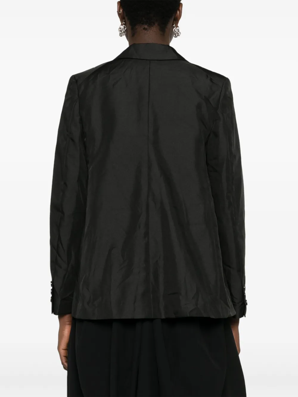 COMME DES GARÇONS FRINGE-DETAIL BLAZER