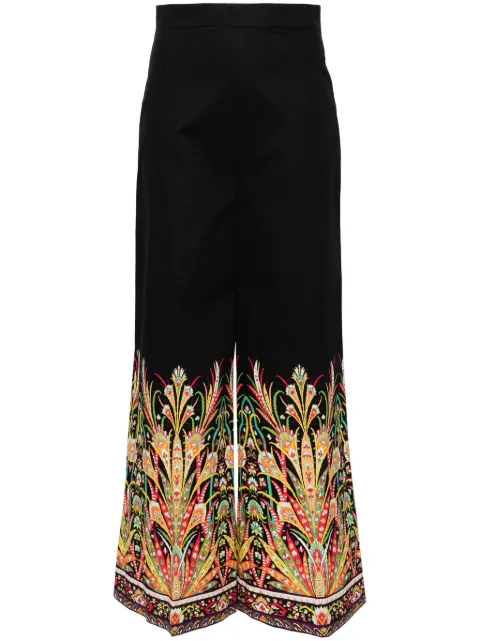 ETRO botanical-print palazzo pants