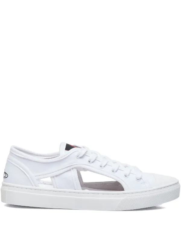 Vivienne Westwood Orb Sneakers in White