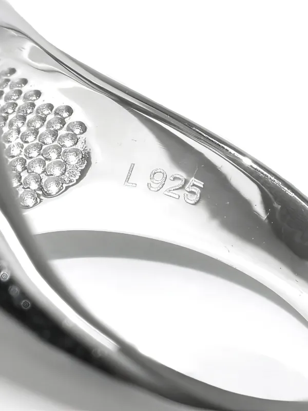Vivienne Westwood Seal Ring | Silver | FARFETCH SG