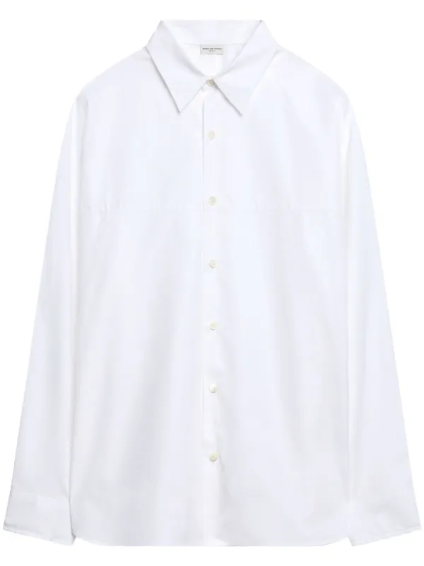 一番の贈り物 ホワイト | シャツ ストレートカラー NOTEN VAN DRIES | JP FARFETCH トップス